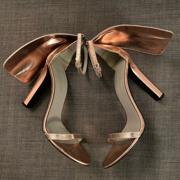 Authentic Alexander Wang Fabiana Strappy Sandal Heels Size 37 - Picture 6 of 11